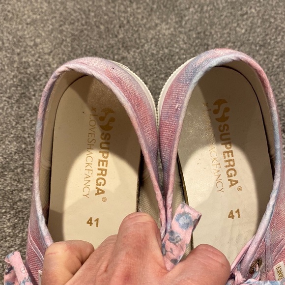 LoveShackFancy x Superga sneakers 41/US 9.5 - Picture 5 of 6
